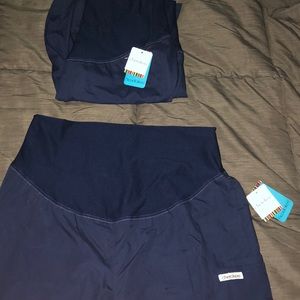 Navy blue Cherokee maternity scrub pants